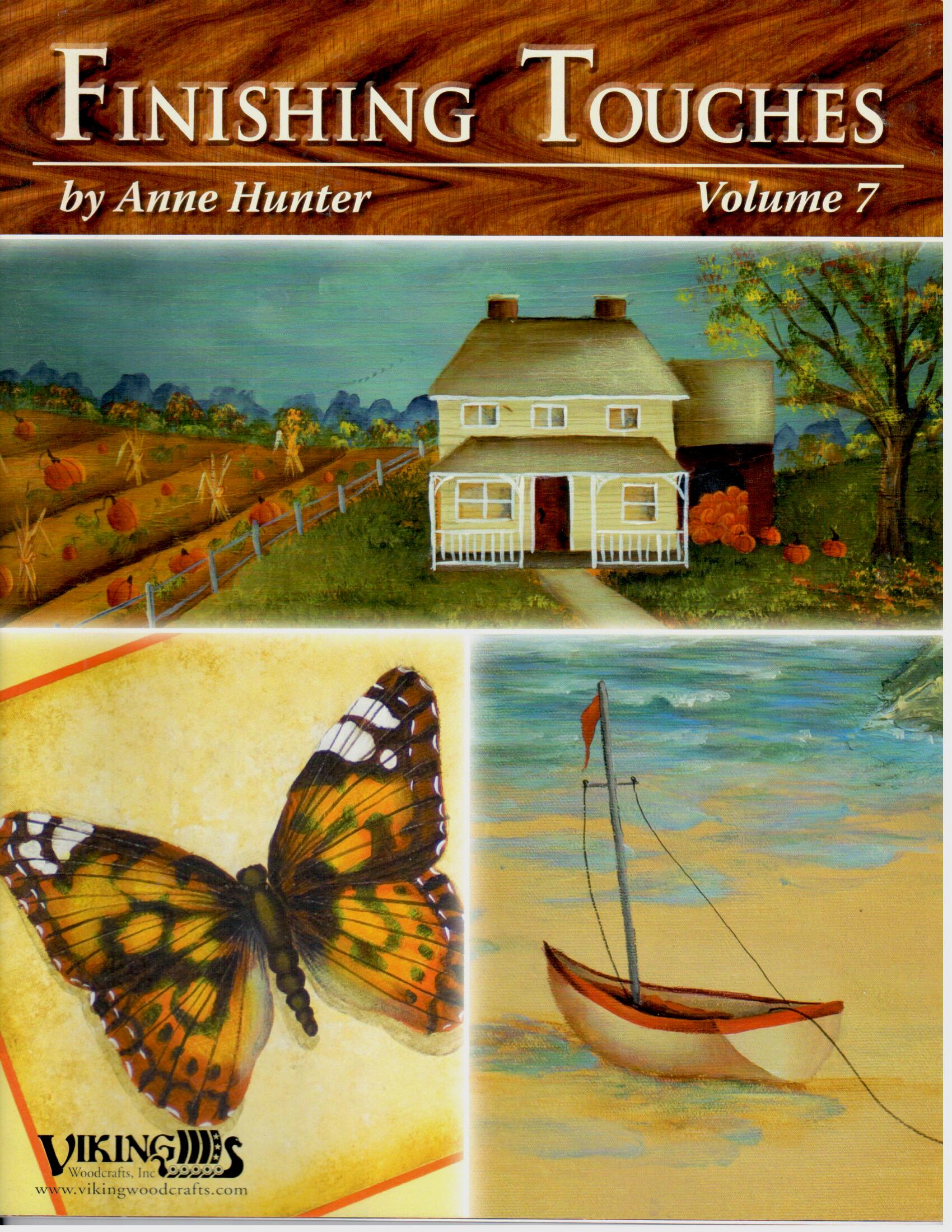 Decorative Painting Bookstore: Finishing Touches Vol. 7 - Anne Hunter